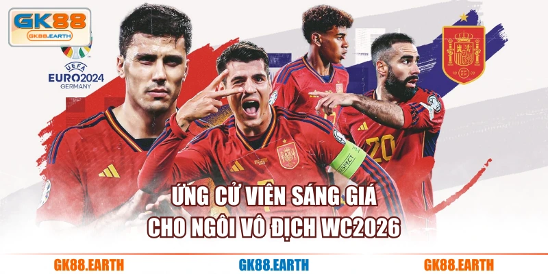 Ứng cử viên sáng giá cho ngôi vô địch WC2026